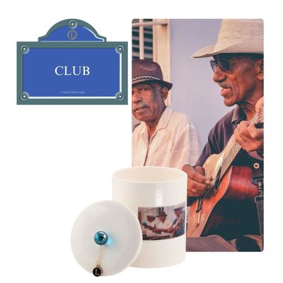 Bougies - Bougie - Club - Note de Rhum - Basic - L'COLLECTIONS PARIS