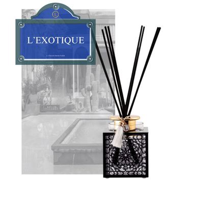 Scent diffusers - Table stick diffuser - L'Exotique - Notes of fig tree - L'COLLECTIONS PARIS