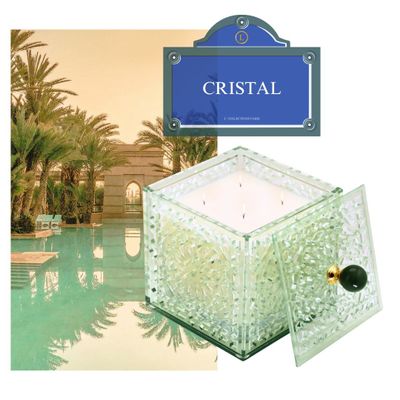 Bougies - Bougie - Cristal - L'COLLECTIONS PARIS