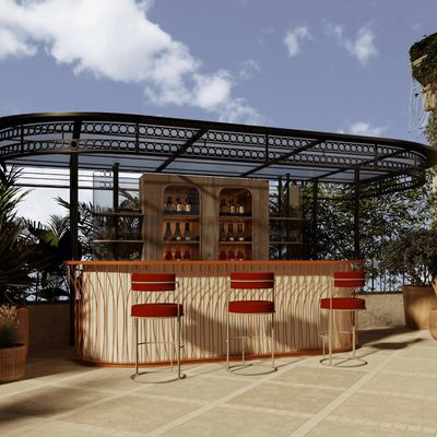 Outdoor kitchens - RIVIERA modular bar - ISIMAR