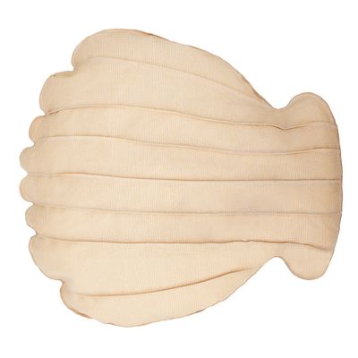 Equipements espace extérieur - Pouf coquillage extérieur flottant déhoussable en tissu effet raphia - MX HOME