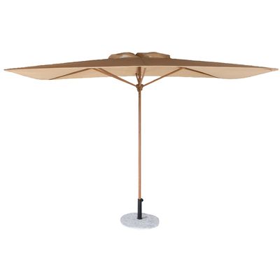 Sunshades - 2x2m raffia effect parasol - MX HOME