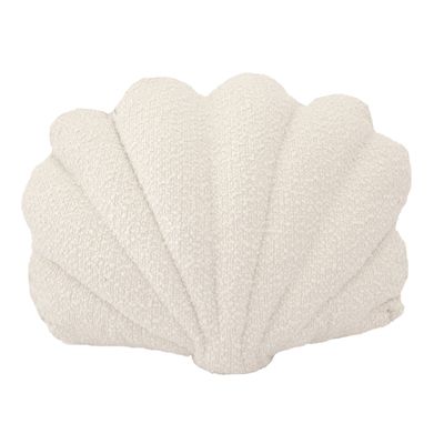 Accessoires de déco extérieure - Coussin coquillage en bouclette - MX HOME