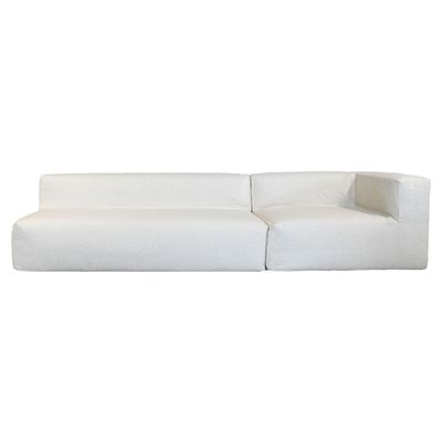 Lawn sofas   - Modular sofa - Removable 4/5 seater cover - Bouclé wool - MX HOME