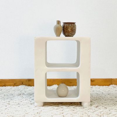 Night tables - Concrete bedside table - Mineral No. 2 - BENIKOZAHOME