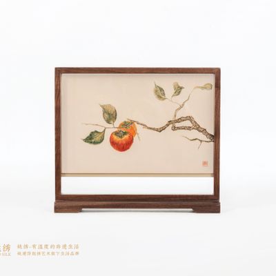 Decorative objects - <Good Things Come in Pairs> Decorative Ornament - YAO SILK (SUZHOU EMBROIDERY)