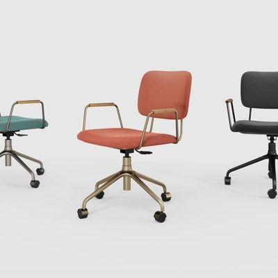 Chairs - "BRUNA" MINIMALIST OFFICE CHAIR - ALESSANDRA DELGADO DESIGN