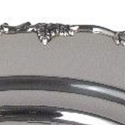 Platter and bowls - Grape-themed plate - FRANCO LAPINI 1963