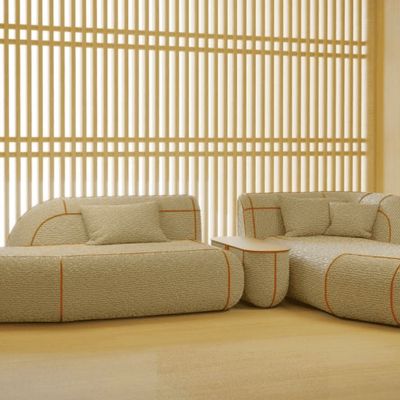 Sofas for hospitalities & contracts - Modular sofa RAFT - GALERIE SANA MOREAU