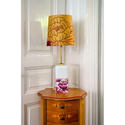 Table lamps - "Luxurious Flowers" Table Lamp - WAGNER ARTE