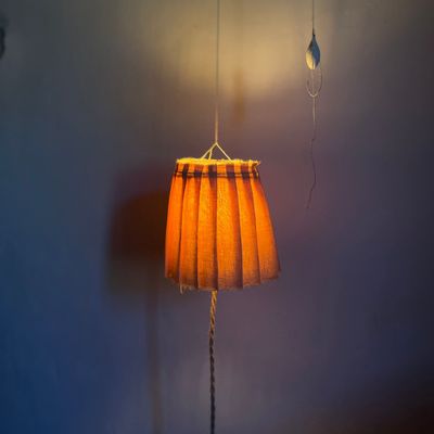 Hanging lights - MUFFIN lamp with countertop - CHAMUSQUINA