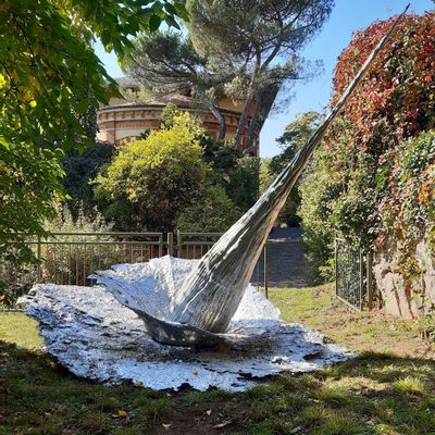 Sculptures, statuettes et miniatures - Comète - Hommage à Neowise v.2 - ATELIER D'ART JULES ANDRIEU