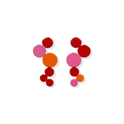 Bijoux - Boucles d'oreilles Red Bubbly - ISUWA