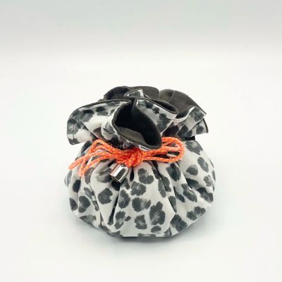 Bags and totes - Drawstring Jewelry Bag Leopard/Olive - L I P P