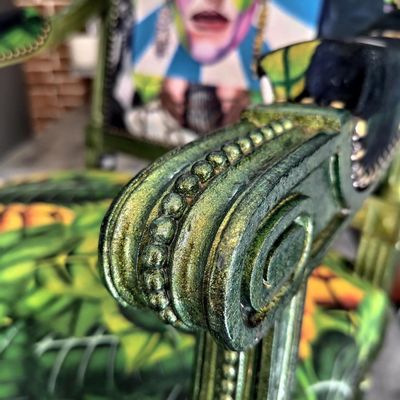 Objets personnalisables - Fauteuil Frida Kahlo CHAMIZO - LUVI'ART