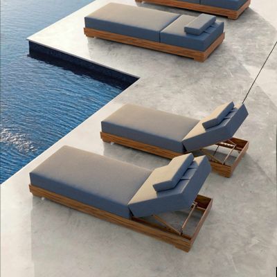 Deck chairs - SKY sun lounger - COUTURE JARDIN