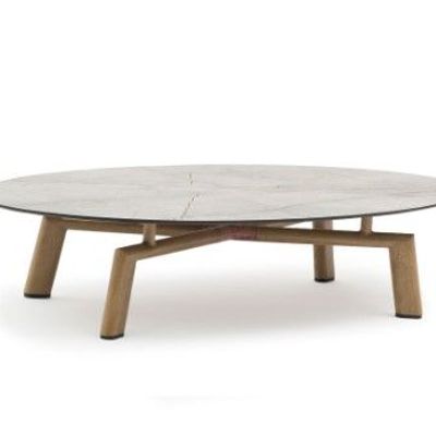 Tables de jardin - Table basse ovale LOUNGE - COUTURE JARDIN