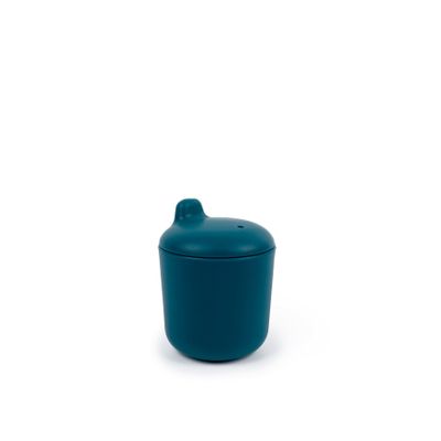 Repas pour enfant - Gobelet à bec en silicone - Blue Abyss - EKOBO