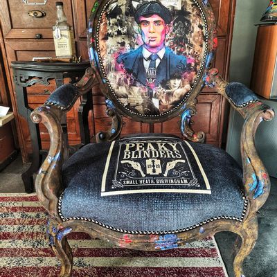 Objets design - Fauteuil Peaky Blinders - LUVI'ART