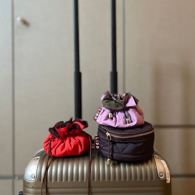 Jewelry - Drawstring Jewelry Bag Lilac/Olive - LIPP