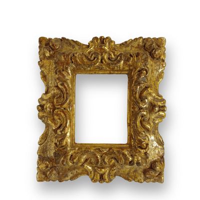 Cadres - Petit cadre « Bobolino » - bois sculpté à la main - 13x12 cm - CASTORINA 1895