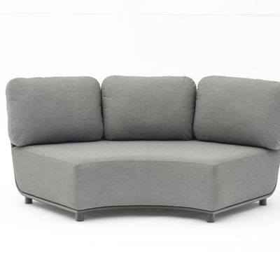 Lawn sofas   - HUG rounded corner sofa - COUTURE JARDIN