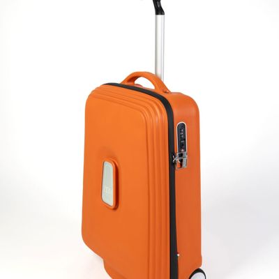 Accessoires de voyage - POP-UP, trolley bags in recycled rubber, color Sicily Orange - ZOOM BAGS