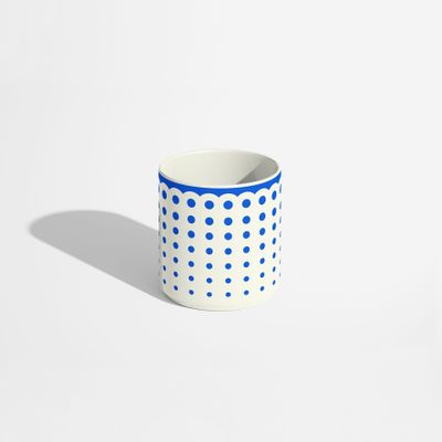 Tasses et mugs - Tasse à café en porcelaine Blue Dots - ISUWA