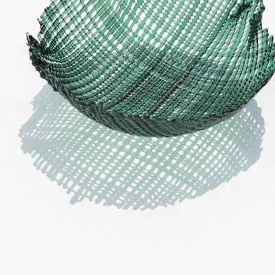 Art glass - Large Mesh bowl - LUCILE VIAUD