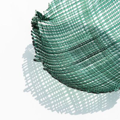 Art glass - Large Mesh bowl - LUCILE VIAUD