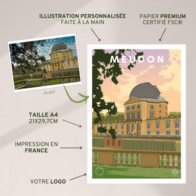 Affiches - Affiche personnalisée et exclusive pour votre boutique ! A4 - LES ESQUISSEURS