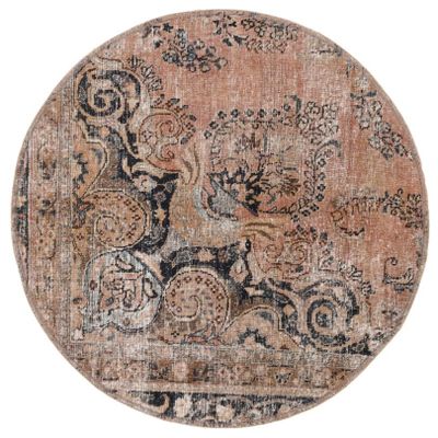 Design carpets - Vintage Royal Fine Rug - Round - REZAS RUGS