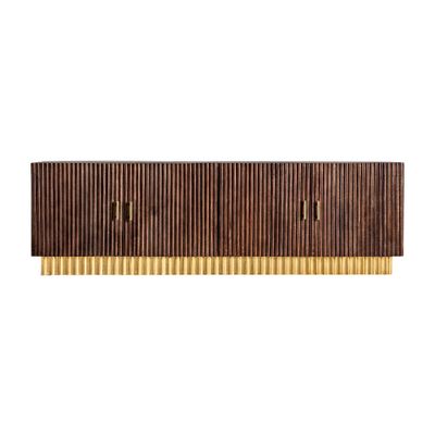 Meubles TV - Meuble tv en bois de mangue marron 200x42x62 cm - VICAL
