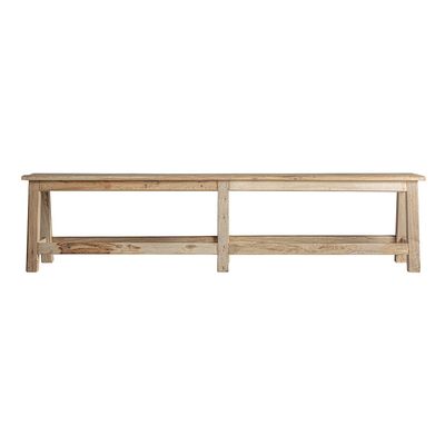 Bancs - Banc en bois de teck marron 182x37x47 cm - VICAL