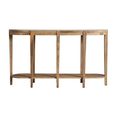 Consoles - Console en bois de mangue marron 140x42x81 cm - VICAL