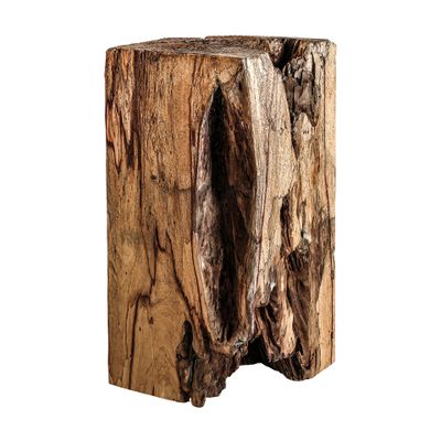 Autres tables - Table basse en bois de suar marron 41x41x80 cm - VICAL