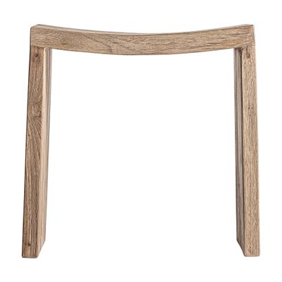 Repose-pieds - Repose- pied en bois de teck marron 48x28x47 cm - VICAL