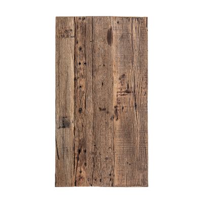 Other tables - Brown reclaimed wood bar counter module 60x60x110 cm - VICAL