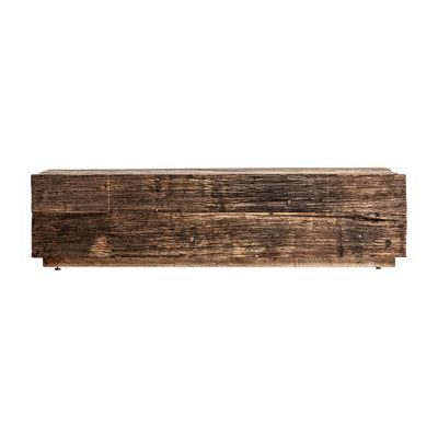 Tables basses - Table basse en bois récupéré marron 150x70x37 cm - VICAL