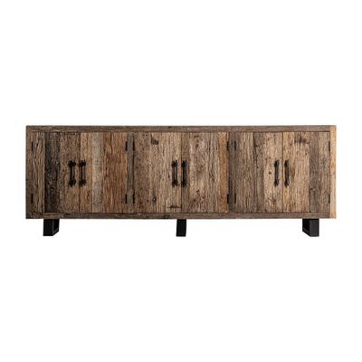 Buffets - Buffet en bois récupéré marron 253x46x91 cm - VICAL