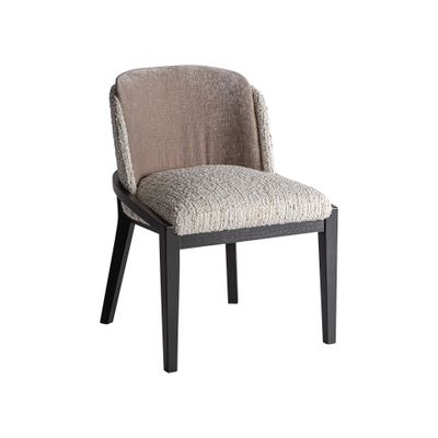 Chairs - Black rubberwood chair 60x62x84 cm - VICAL