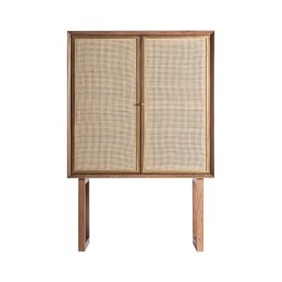 Armoires - Armoire en bois de mangue marron 100x45x150 cm - VICAL