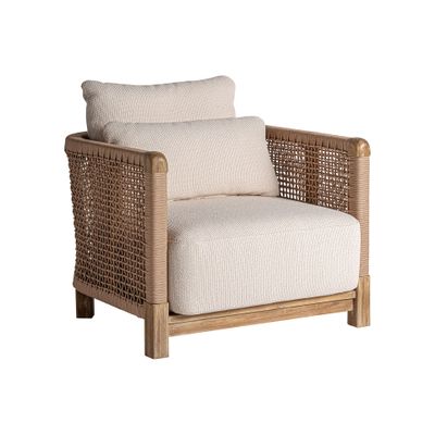 Fauteuils - Fauteuil en bois de chemin de fer marron 85x88x88 cm - VICAL