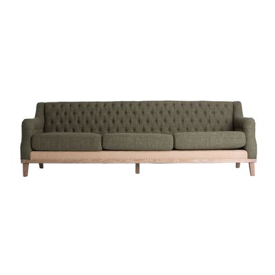 Canapés - Sofa en bois de frêne vert en 261x80x84 cm - VICAL