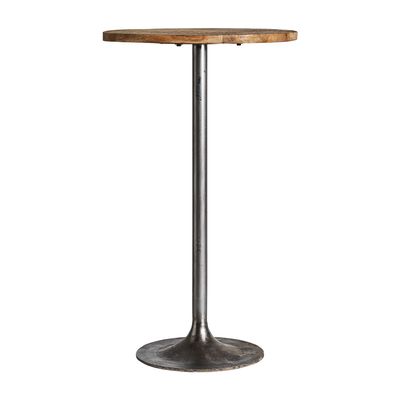 Other tables - Gray iron bar table in 60x60x103 cm - VICAL