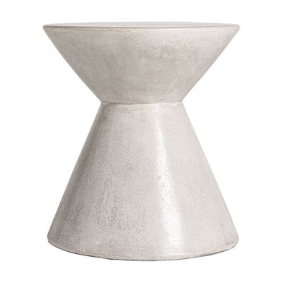 Other tables - Gray cement coffee table in 43x43x48 cm - VICAL