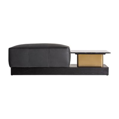 Coffee tables - Coffee table in black oak wood in 156x60x45 cm - VICAL