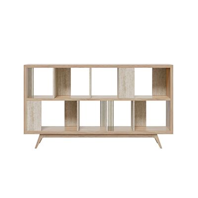 Bookshelves - Wordsworth Low Bookcase - WOOD TAILORS CLUB