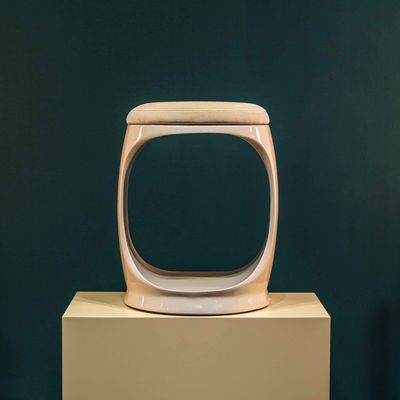 Stools - Signet Ring I Stool I Beige - SOFTICATED