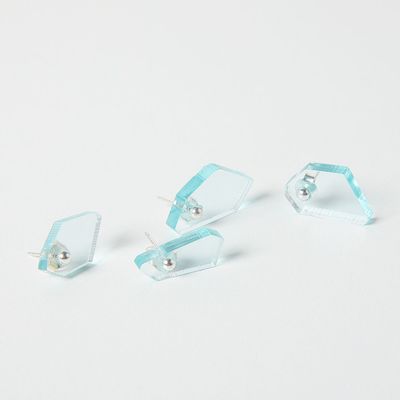 Bijoux - Clous d'oreilles en forme de verre (lot de 4) - STUDIO CHING-HUI YANG